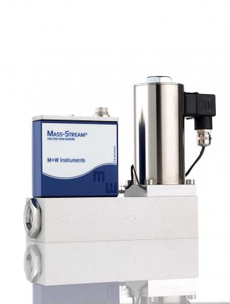 Промышленный тепловой массовый анемометрический расходомер-регулятор расхода газа MASS-STREAM D-6341
