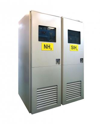 Газобаллонный шкаф для NH3 и SiH4