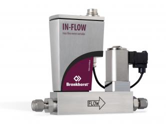 Промышленный термомассовый расходомер-регулятор расхода газа на большие давления IN-FLOW High-Pressure F-221MI